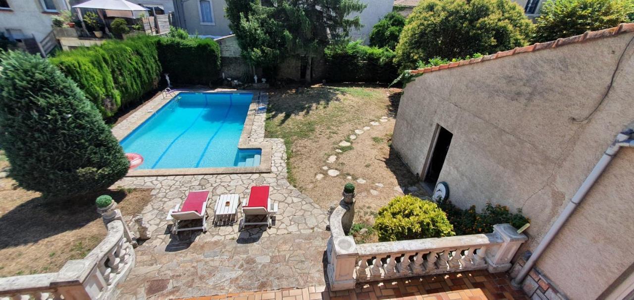 La Casa De Margarita Y Sisco, Villa Avec Piscine Carcassonne Exterior foto