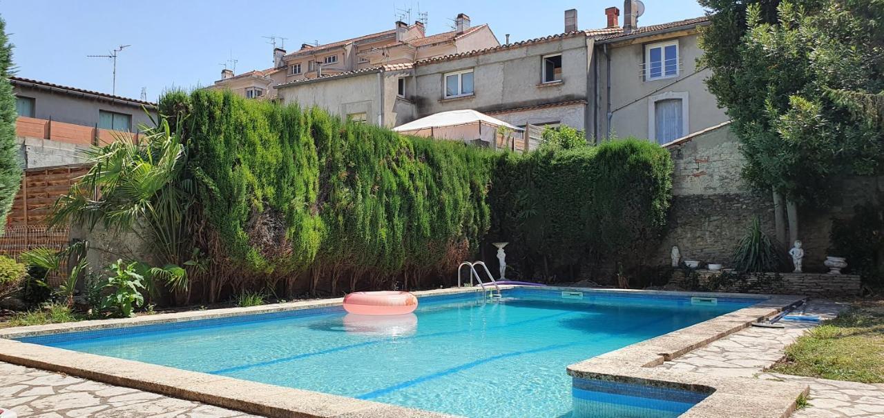 La Casa De Margarita Y Sisco, Villa Avec Piscine Carcassonne Exterior foto